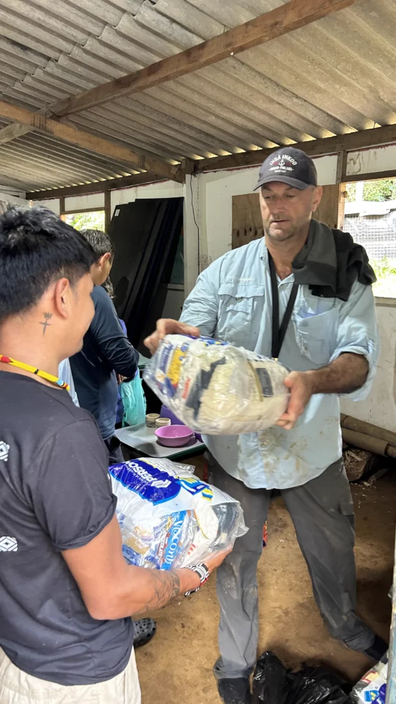 Ação do Instituto Vision Ações do Bem em Mongaguá — 05/2025