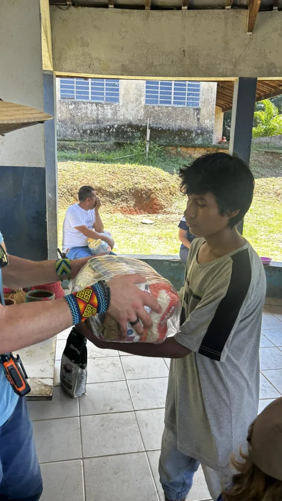 Ação do Instituto Vision Ações do Bem em Mongaguá — 01/2026